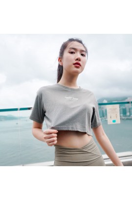 CHIOS CLUB - Crop TOP / Olive  SS22 Series (4色入)